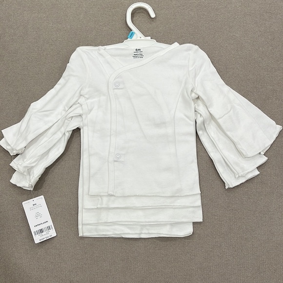 COPY - Carter's unisex-baby 4-pack Side-snap Long-sleeve Shirt - Picture 2 of 5